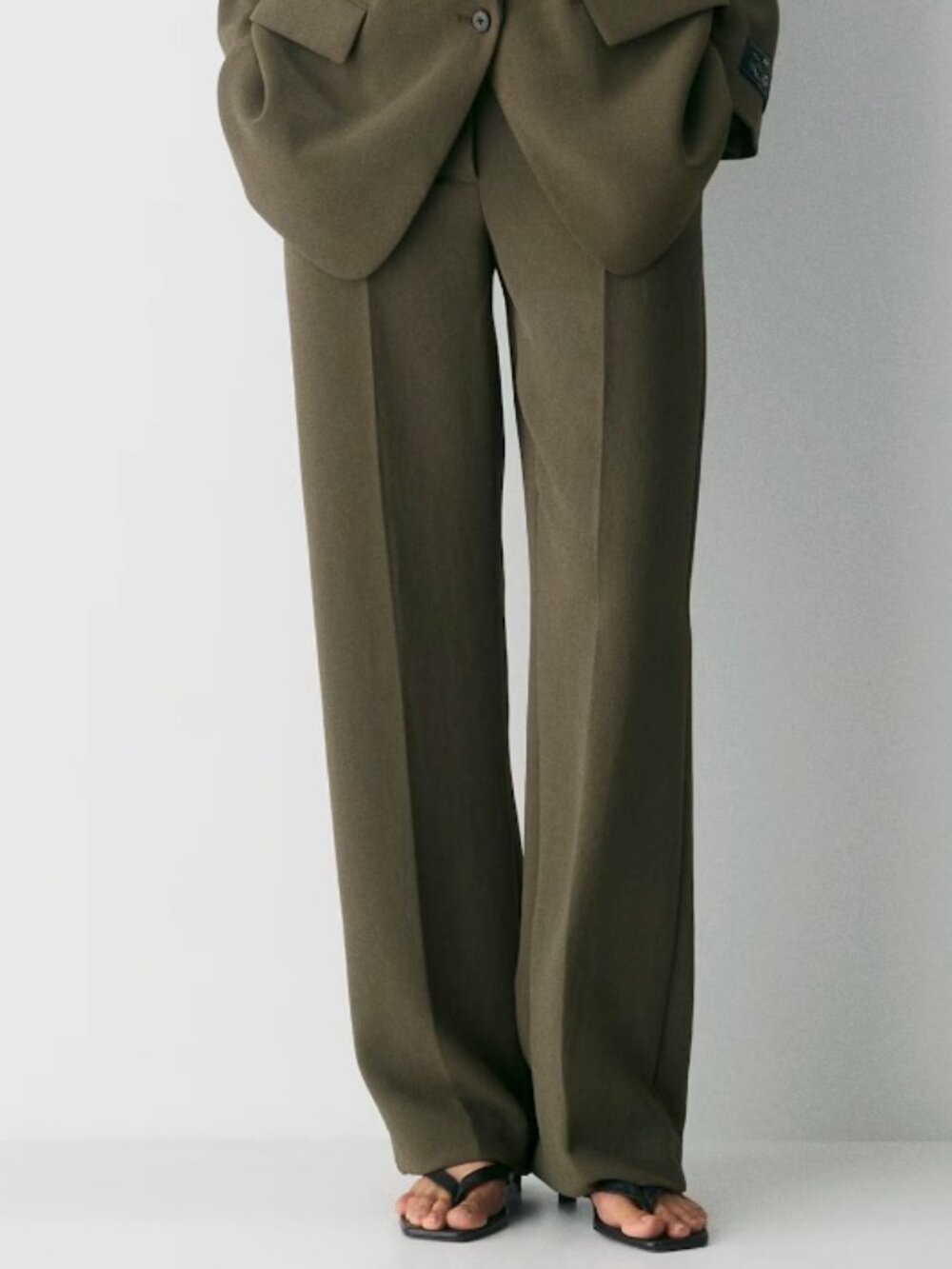 Aritzia Agency Pant (Size 8, Olive) - BRAND NEW WITH TAGS